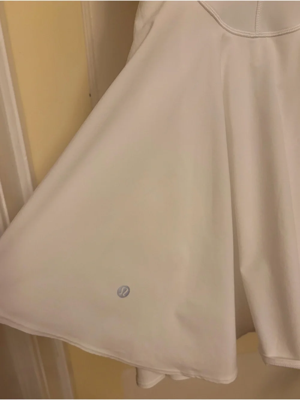 lululemon athletica White Sleeveless Fit-and-Flare Tennis Dress